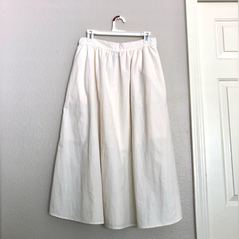 Scoop Elegant Cream A-Line Women's Skirt